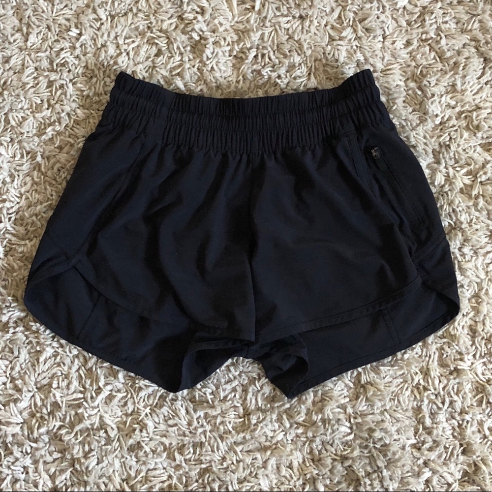 lululemon black Tracker Short